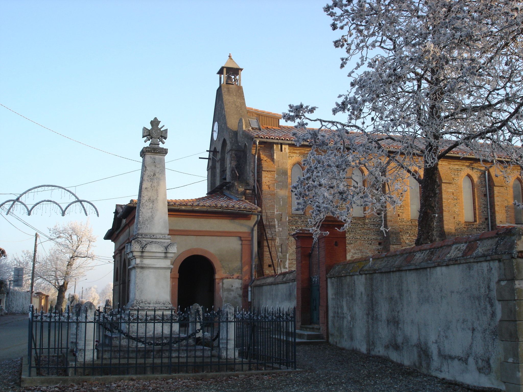Position d'Origine du Monument aux Morts